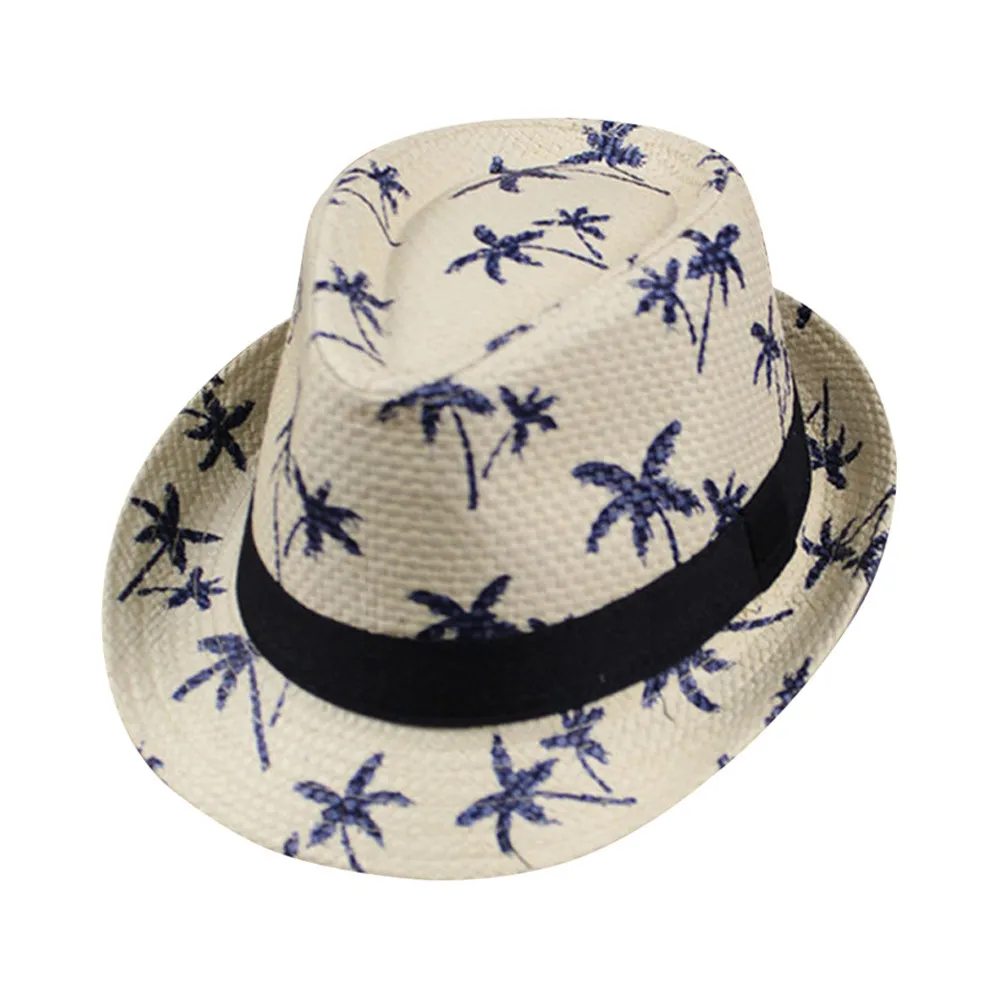 YOUYEDIAN Floppy Foldable womens fedora hat Ladies Women Maple Leaf Straw Beach Sun Summer Hat Cap cappellaio matto #3 | Аксессуары для