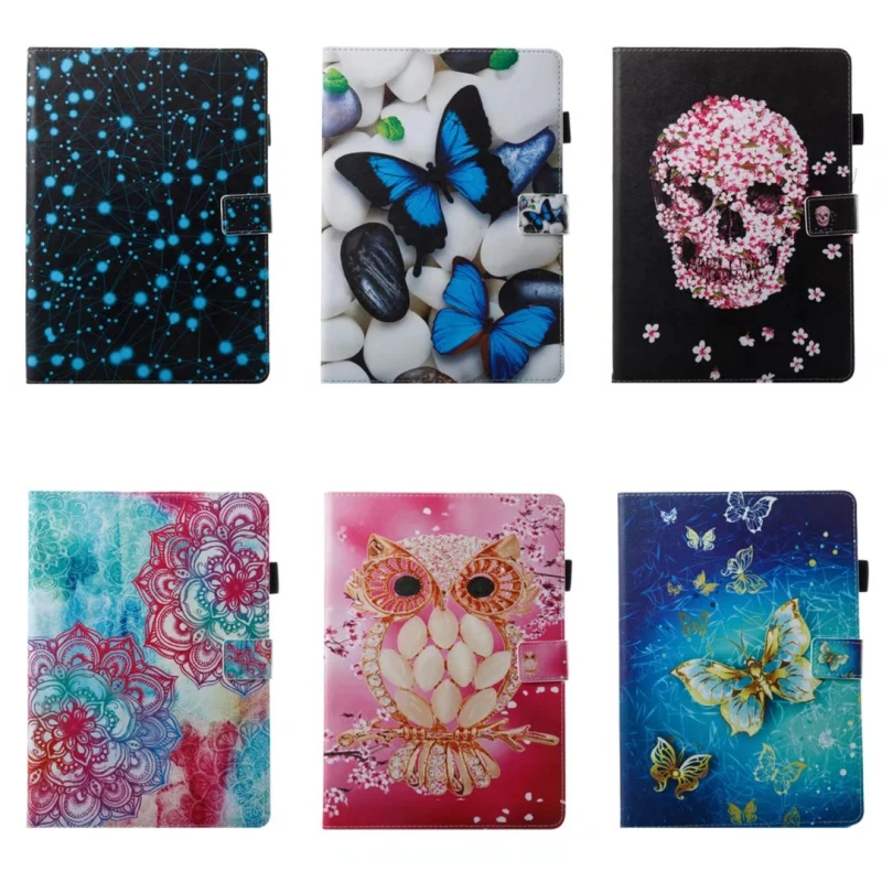 

PU Leather Case for Apple iPad Pro 10.5 inch Cute Printings Flip Smart Cover Stand Case for New iPad Pro 10.5" with Card Holder