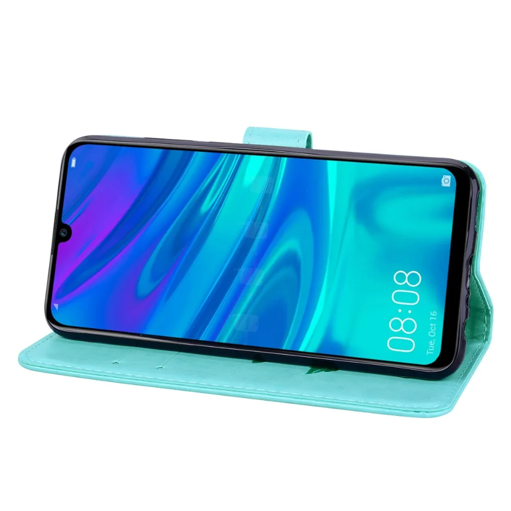 Кожаный чехол-кошелек с откидной крышкой для Huawei P Smart Y5 2019 Honor 10 Lite 6A 6X 7X 7A 7C Pro P8 P9 lite