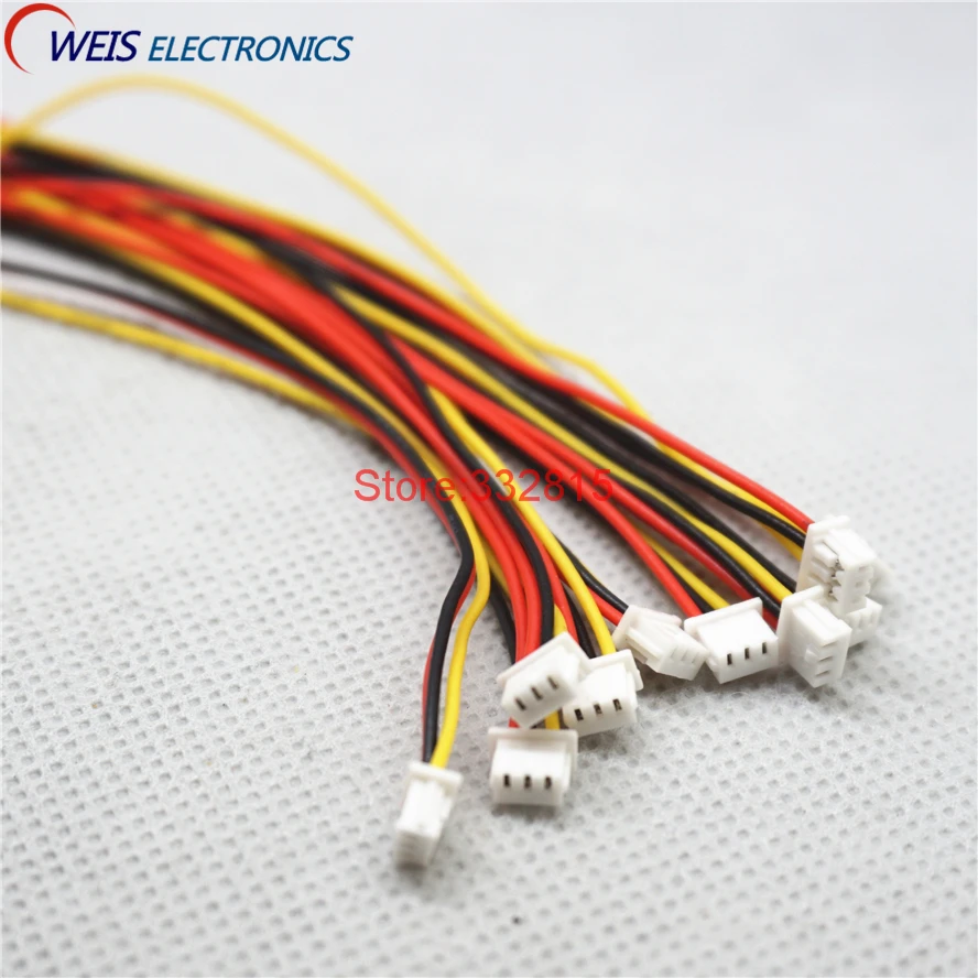 10 шт. одиночный конец SH шаг 1,25 мм 15 см 28AWG(0,36 см) микро провод к плате разъем 2P 3P 4P 5P 6P 7P 8P