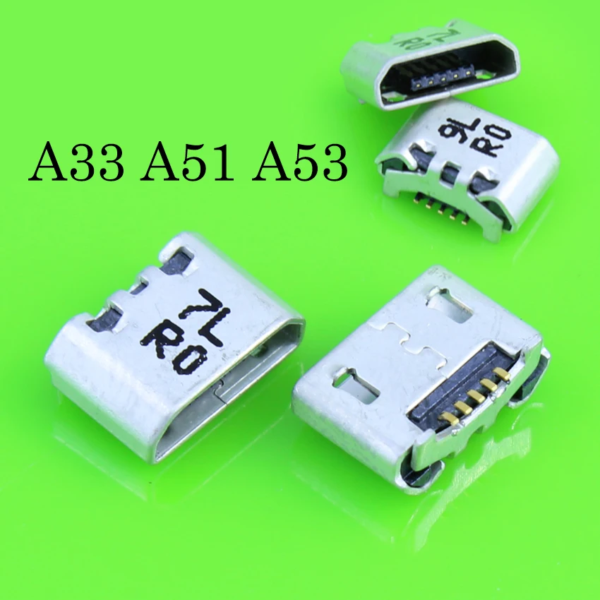 Разъем Micro USB YuXi 5 шт./лот для OPPO A31 A33 A51 A53 длинный 5-контактный разъем док-станции