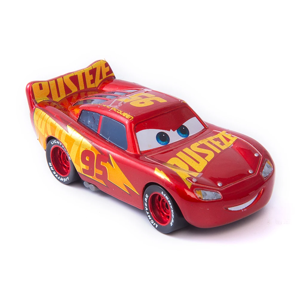 Disney Pixar тачки 3 Молния Маккуин костюм набор Mater Джексон шторм Рамирез 1:55 литья под давлением из металлического сплава модель игрушки для детей подарок