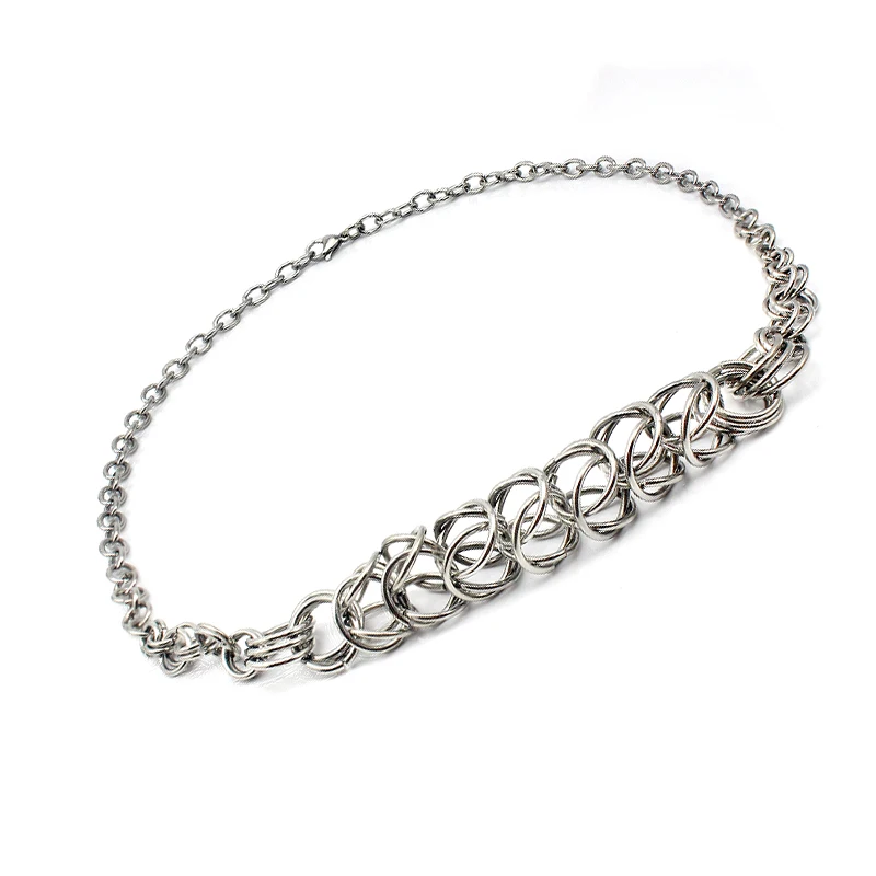 2017 Fashion Jewelry Western Hiphop Style Necklaces 316L Stainless Steel Chains for Women High Quality | Украшения и аксессуары