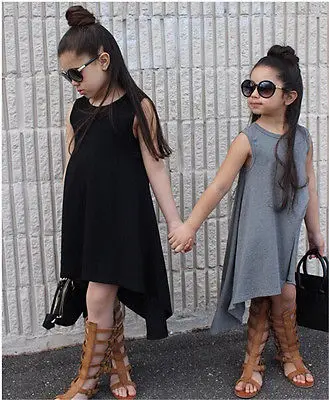 2016 New fashion Summer baby kids girls dress cotton sleeveless dresses children clothes vestidos infantis | Детская одежда и