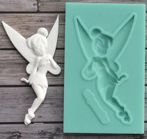 Yueyue Sugarcraft 1 штука Феи силиконовая форма помадка форма для украшения торта инструменты форма для шоколадной мастики