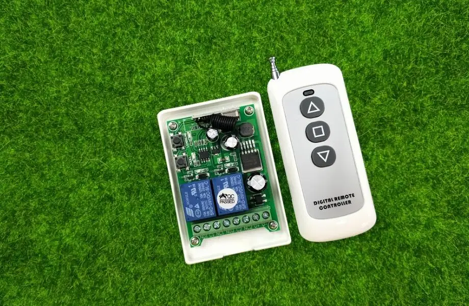 DC12V 24V 36V 48V 2CH DC 12V RF 433MHz беспроводной переключатель релейный модуль приемника с