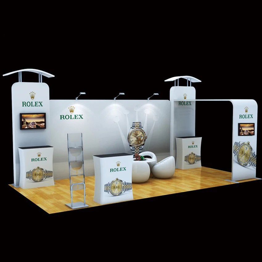 Kits Podium Tv Bracket Lights Custom Graphic Printing