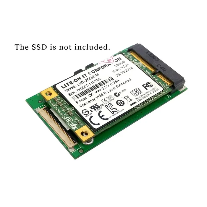 MINI pcie pci express PCI E mSATA SSD до 40 Pin ZIF адаптер карта для Toshiba или Hitachi CE HDD жесткий диск|zif