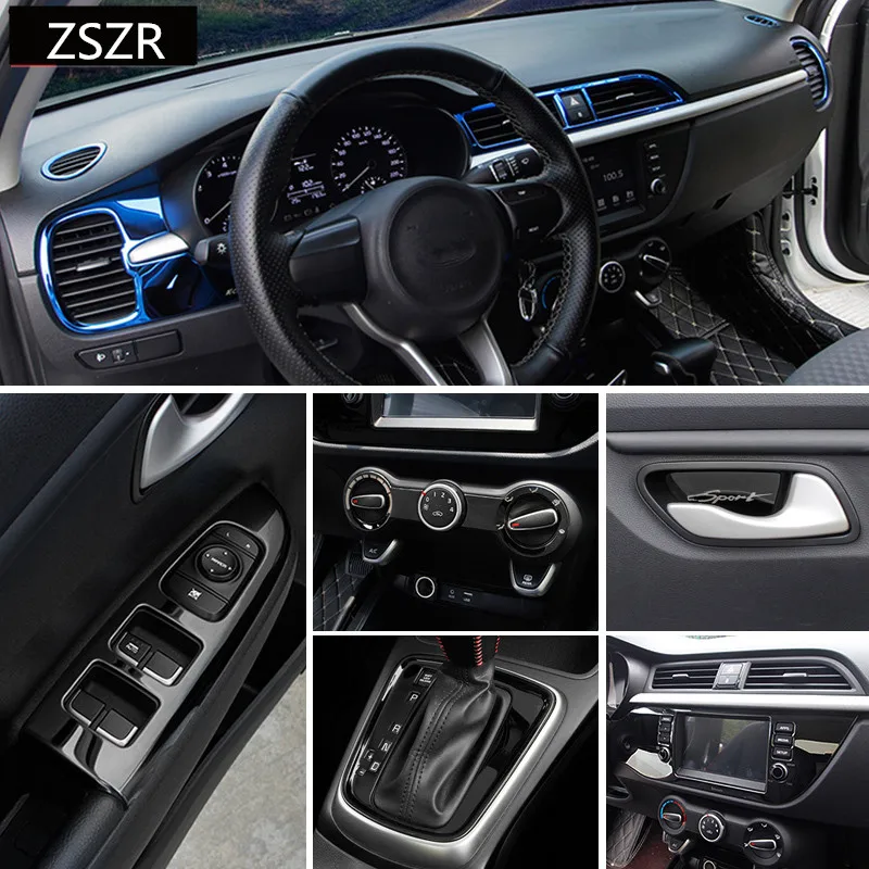 Декоративная рама из нержавеющей стали для Kia K2 2017 Z2EA1139 | Автомобили и мотоциклы