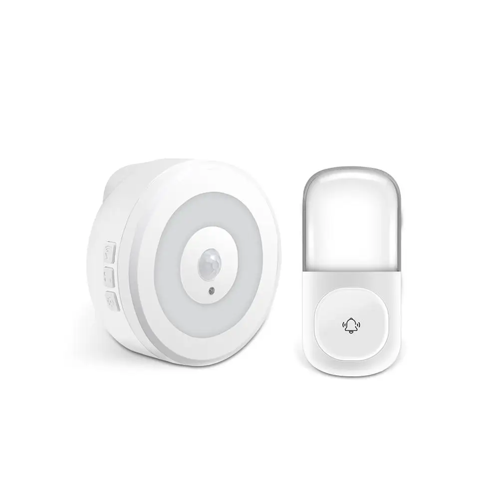 Wireless Doorbell Yiroka Self-Generating Power Door Chime Operating at 500 Feet with Waterproof 58 Chimes 4 Volume | Безопасность и