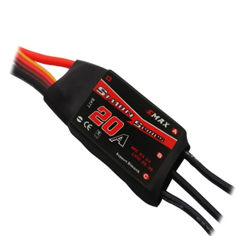 Emax Simonk серия 12A 20A 25A 30A 40A ESC для радиоуправляемого квадрокоптера QAV250 горячие