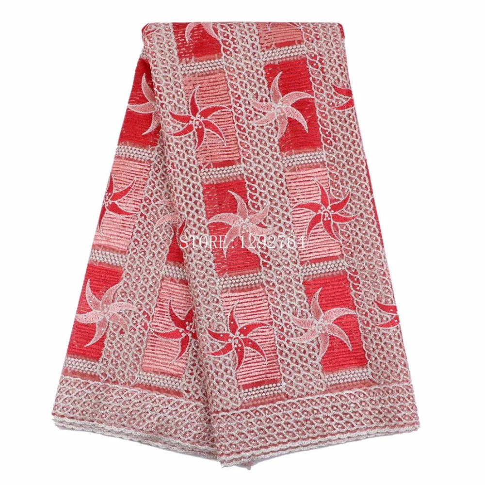 Wholesale High Quality Unique Embroidered Pattern Design French Lace Dress Latest Discount African Guipure Fabric | Дом и сад