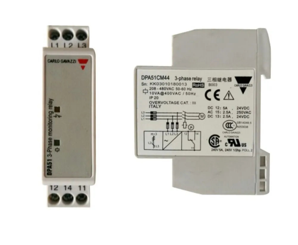 

3 Phase Protective Relay DPA51CM44 Phase Sequence Phase Loss Relay