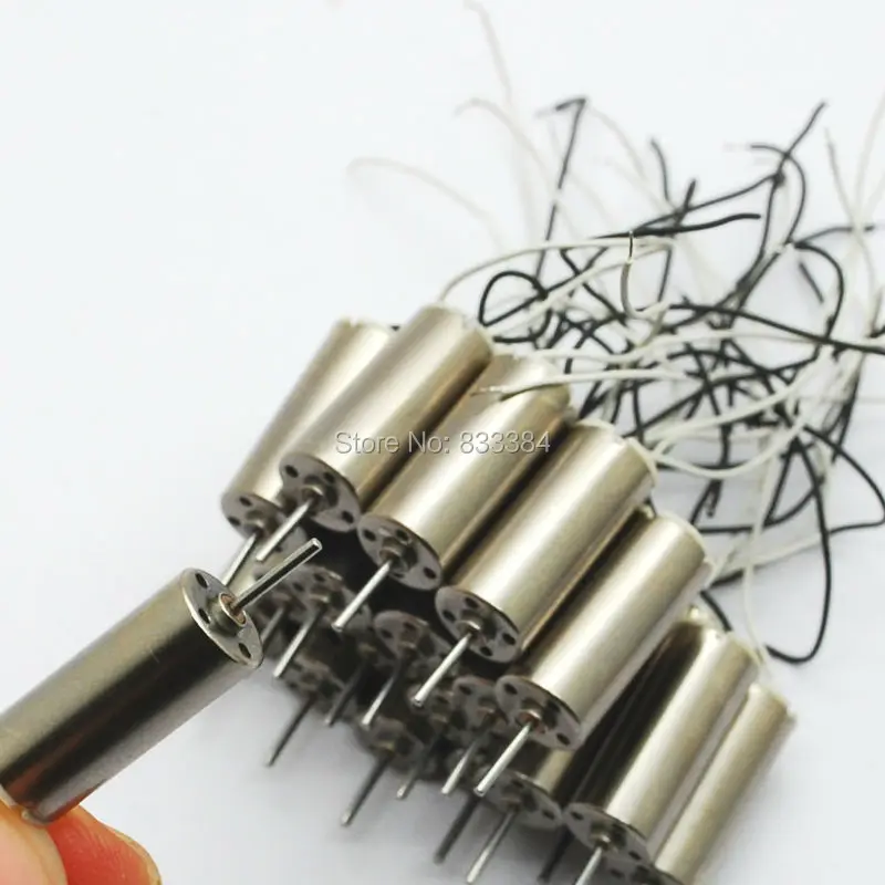 Горячая распродажа 10 шт 7*16 мм двойной мотор без сердечника Высокоскоростной