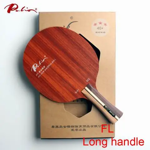 FL long handle Palio официальный way002 way 002 ракетка для настольного тенниса из чистого дерева для 40+ материал ракетка для настольного тенниса Спортивная ракетка - Цвет: FL long handle