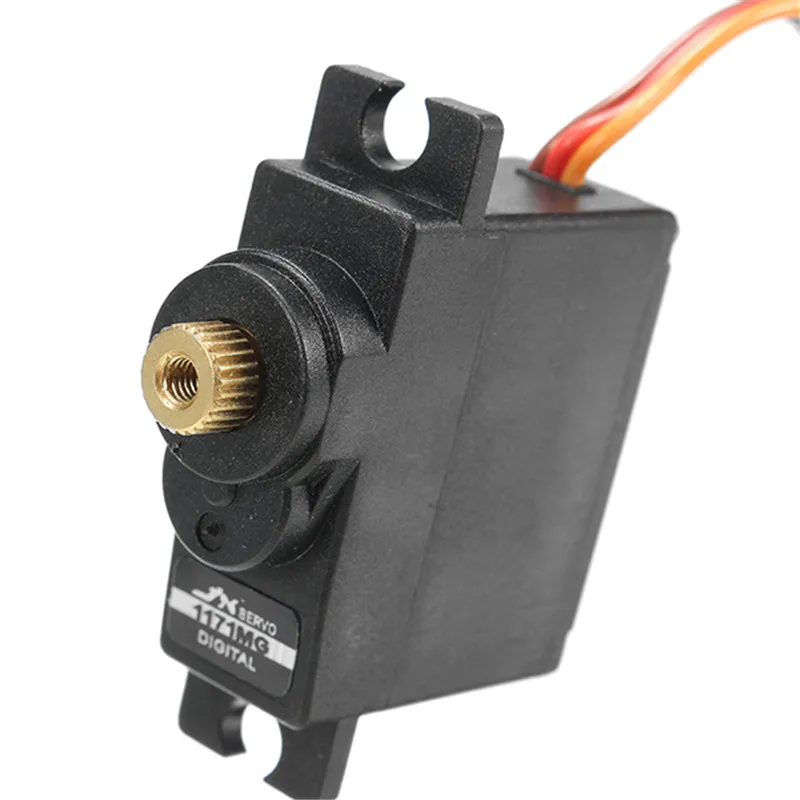 

4 шт., металлический сервопривод с сердечником, 4 шт., JX, 5, 17 г, для моделей RC