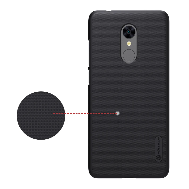 Redmi 5 плюс Чехол Nillkin матовый PC жесткий задняя крышка с подарком Экран протектор