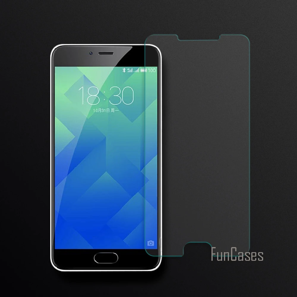 Закаленное стекло для Meizu M5 Meiblue5 Meilan 5 Защитная пленка экрана закаленная 2.5D с