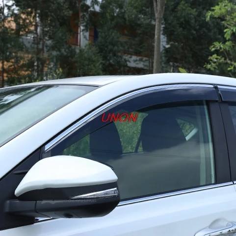 Боковые ветровые оконные дефлекторы козырек для автомобильного ветрового