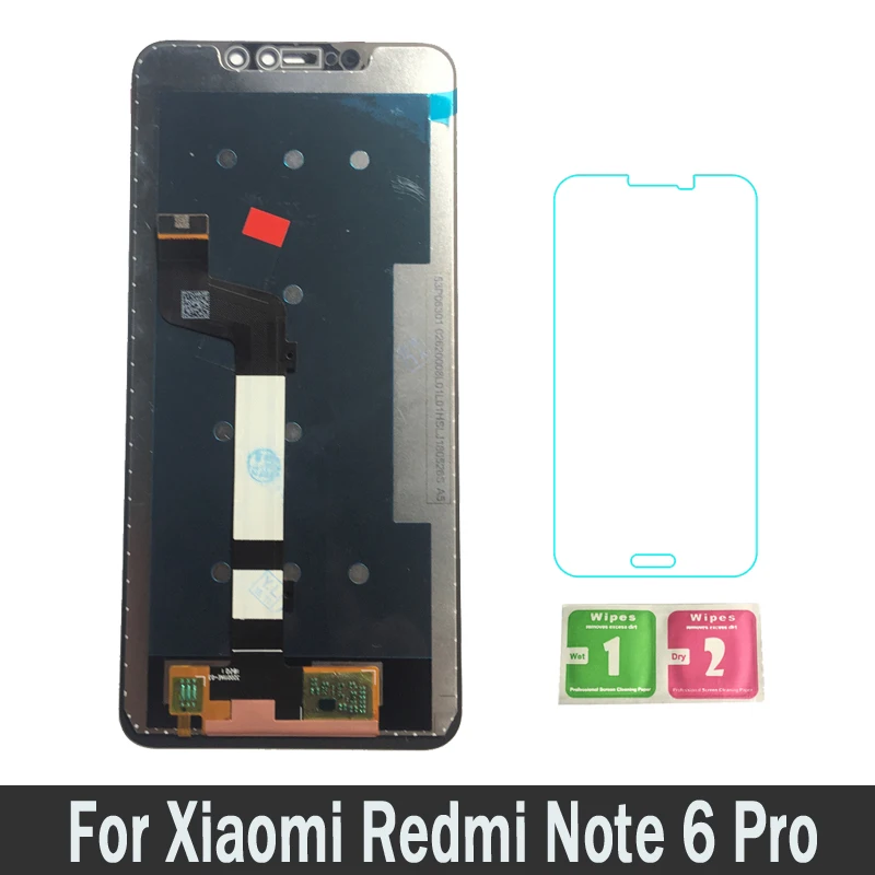 Новый 100% протестированный ЖК-дисплей для Xiaomi Redmi Note 6 Pro LCDs дисплей кодирующий