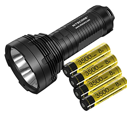 TM16GT NL1835HP NITECORE TM16GT фонарик 4* CREE XP-L HI V3 светодиодный Макс 3600 люмен прожектор Луч расстояние 1003 м Открытый походный фонарь - Испускаемый цвет: TM16GT NL1835HP
