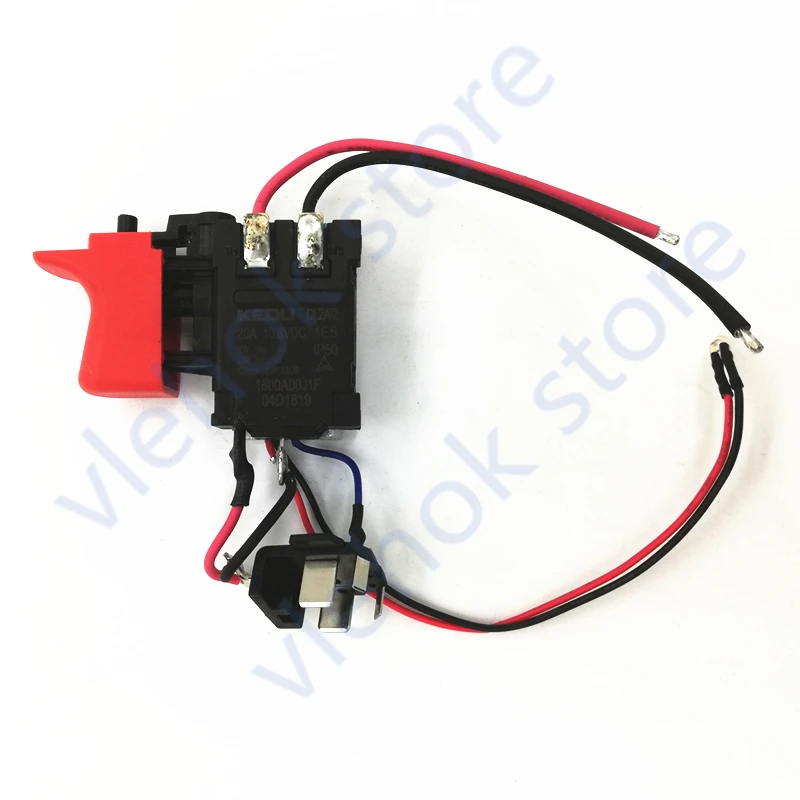 Переключатель для BOSCH GSB120 TSR1080 GSB1080 GSR1080 GSR1200-2 GSR120-LI TSR1080-2-LI 2609125169 аксессуары для электроинструмента