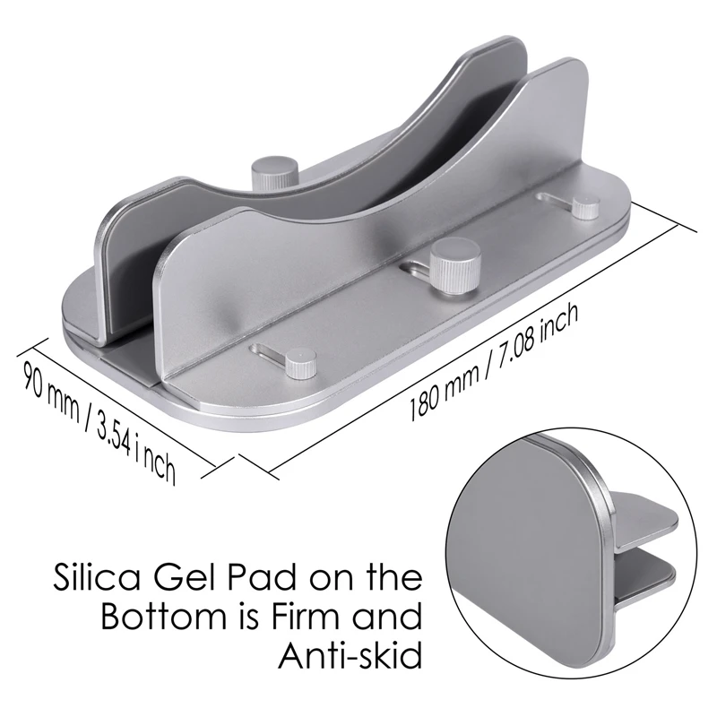 Новая регулируемая вертикальная подставка для ноутбука M acbook Pro/Air D ell Xps/Hp