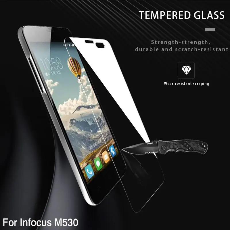 Закаленное стекло Mcdark 9H для Infocus M530 Защитная пленка экрана M310 покрытие стеклянная