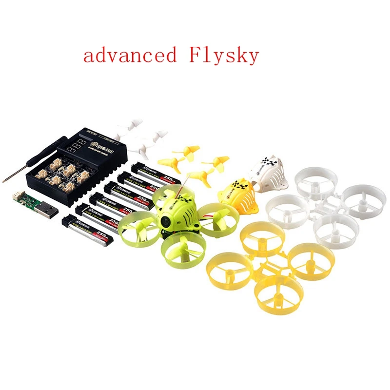 advanced Flysky Eachine QX65 с 5,8G 48CH 700TVL камерой F3 встроенным OSD 65 мм микро для FPV гоночной рамы RC Дрон Квадрокоптер вертолет - Цвет: advanced Flysky