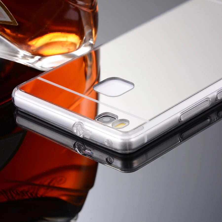 CRIAR зеркало для дома покрытие прозрачный ТПУ Мягкий силиконовый чехол Huawei Honor 7 8 9