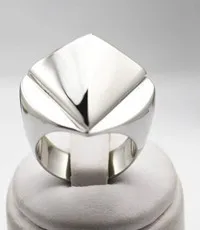 Fashion Punk Style 316L Stainless Steel Metal High Polish Summer Unique Women Angel Wing Ring Bird Feather Ring Design Silver