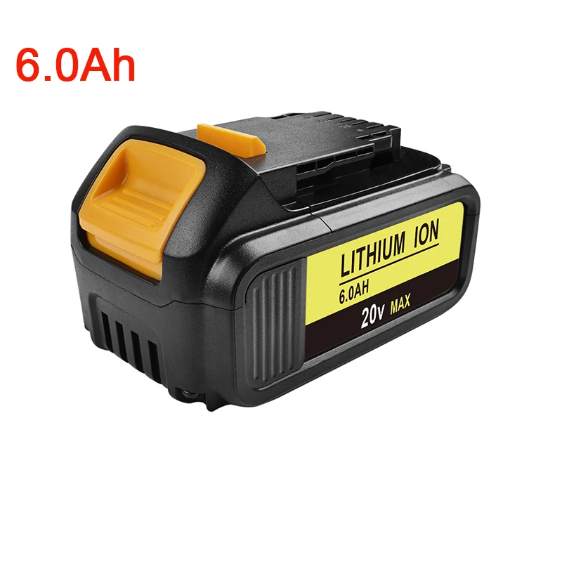 Аккумулятор BATTOOL 1 шт. 6 0 Ач сменный аккумулятор 20 в для DEWALT DCB200 DCB204 литий ионный