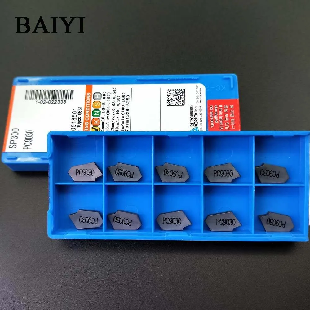 10 шт. SP200 PC9030 300 400 2 мм 3 4 мм|Токарный инструмент| |