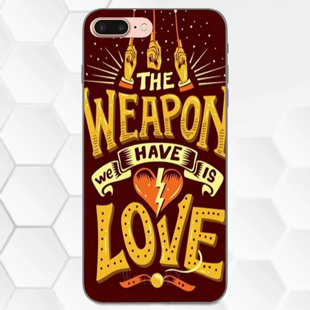Положительные цитаты постер ТПУ чехлы для Apple iPhone 4 4S 5 5S SE 6 6S 7 8 Plus X XS Max XR|Бамперы| |