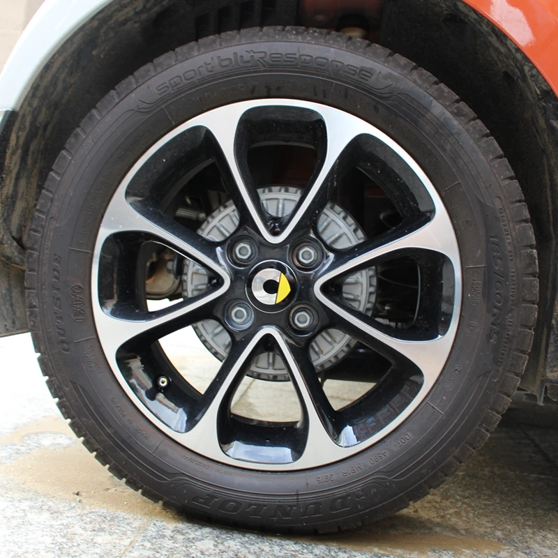 4 шт./компл. наклейки на колеса для Mercedes Smart Fortwo Forfour 453 451 450 модифицированное