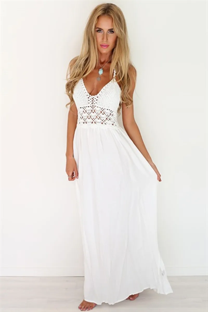 2016 Vestidos femininos Модные женские вечерние платья Летний широкий комбинезон с