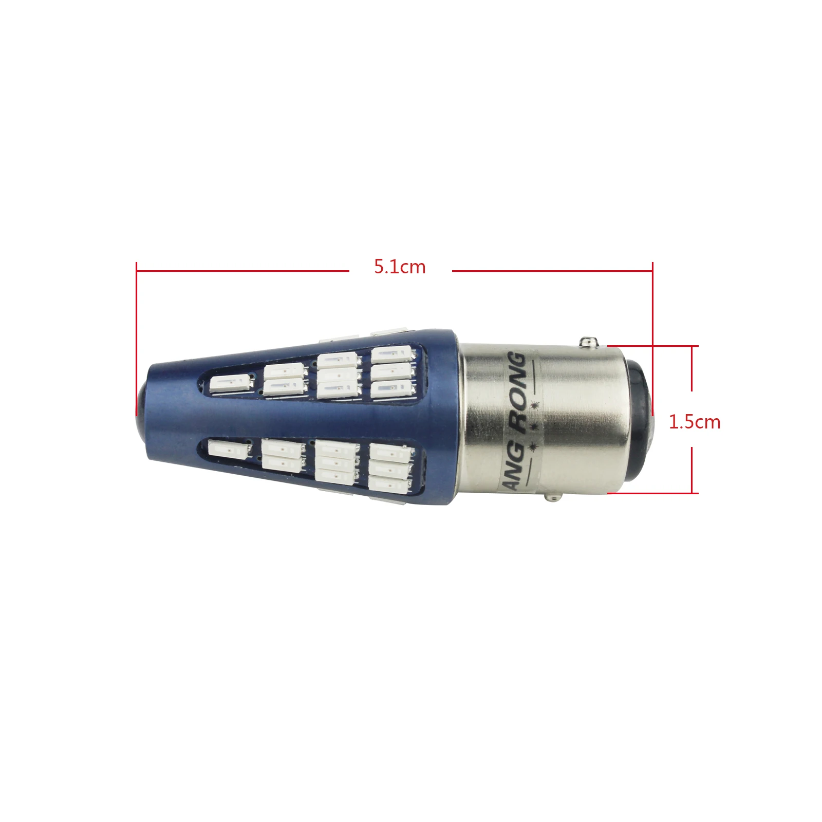 Angrong 2x красный 380 P21/5 Вт 1157 BAY15d байонетный свет 48SMD светодиодный лампы 5 Вт Хвост стоп-сигнал обратный резервный светильник