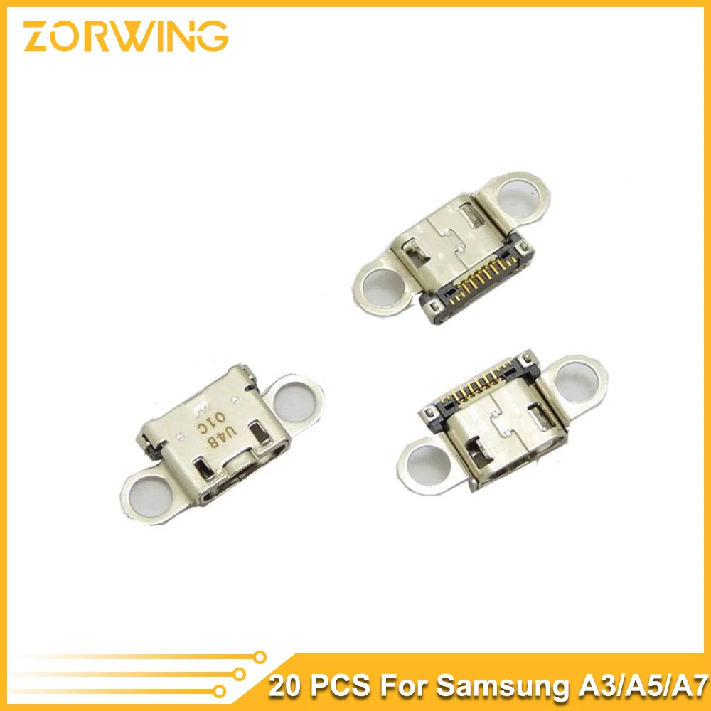 20 шт./лот для Samsung A3 A5 A7 A300 A500 A700 A3000 A5000 A7000 зарядное устройство разъём зарядки док