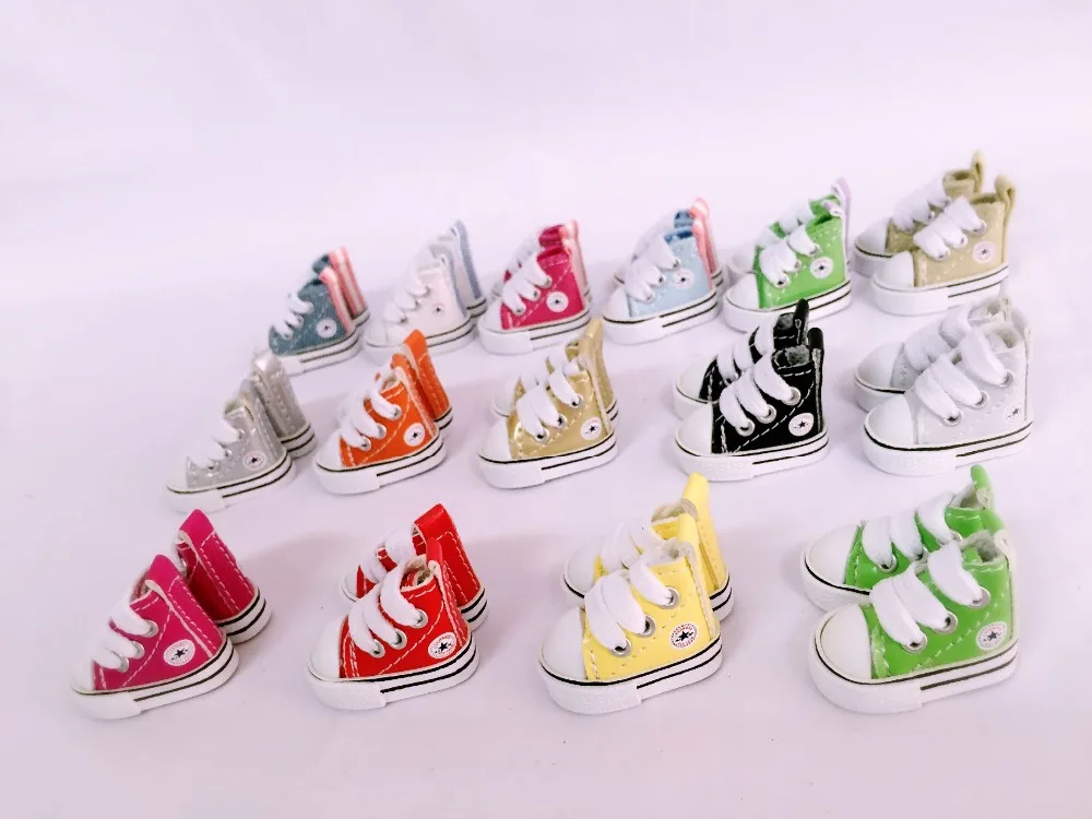 Туфли для кукол Blyth 3 8 см из ткани и кожи | Игрушки хобби