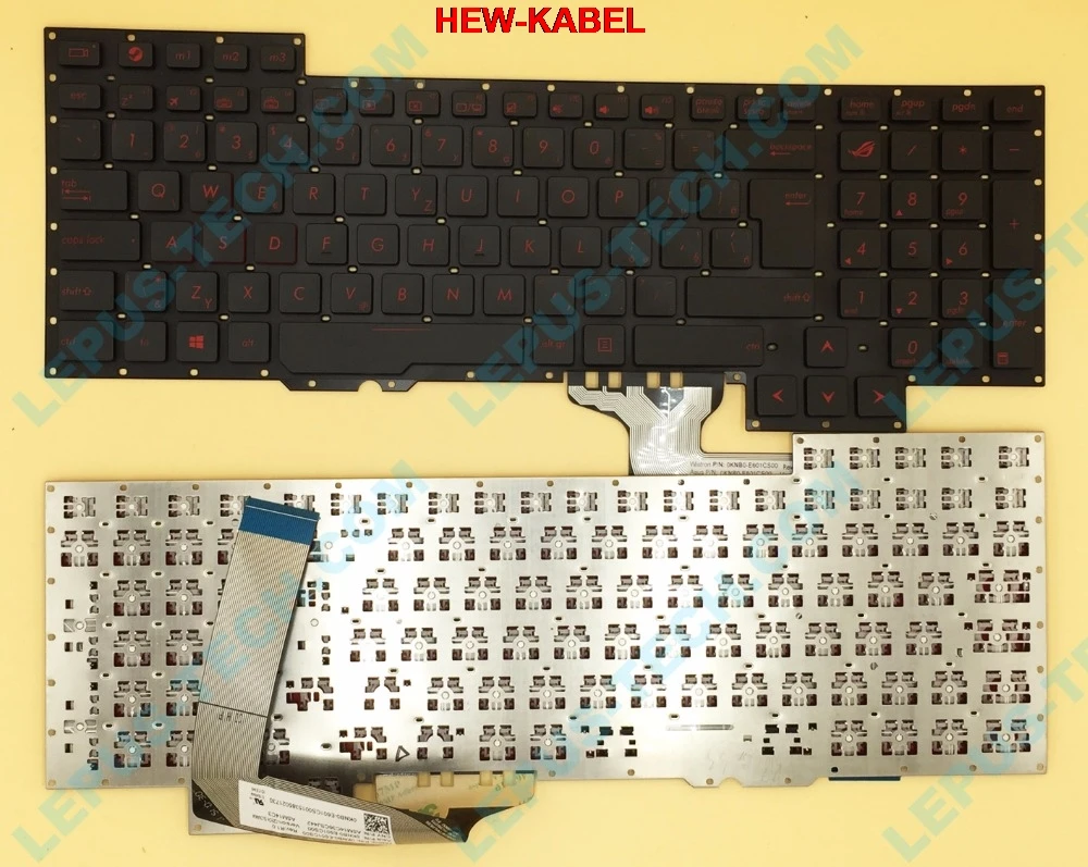 CZ клавиатура sk для ASUS 751J G751 G751JY G751JT G751JM клавиатура Чешский клавиатура 0KNB0-E601CS00 ASM14C36CSJ442