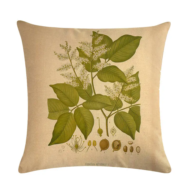 Чехол для подушки с цветочным узором декоративная наволочка чехол дивана 45*45 см