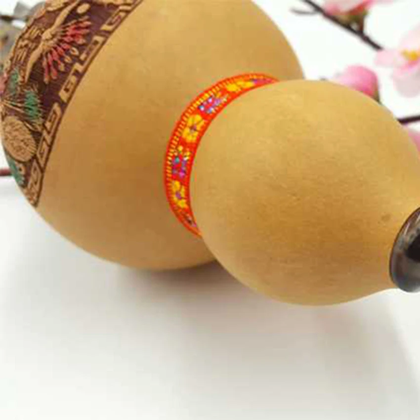 Натуральный Бамбук кукурбит Флейта Хулуси Китайская традиционная духовой