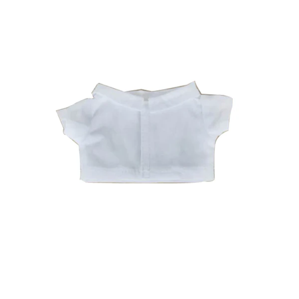 white shirts 20 см кукла использовать очки Рубашки Брюки Спортивная обувь галстук фарш плюшевые куклы галстук - Цвет: white shirts