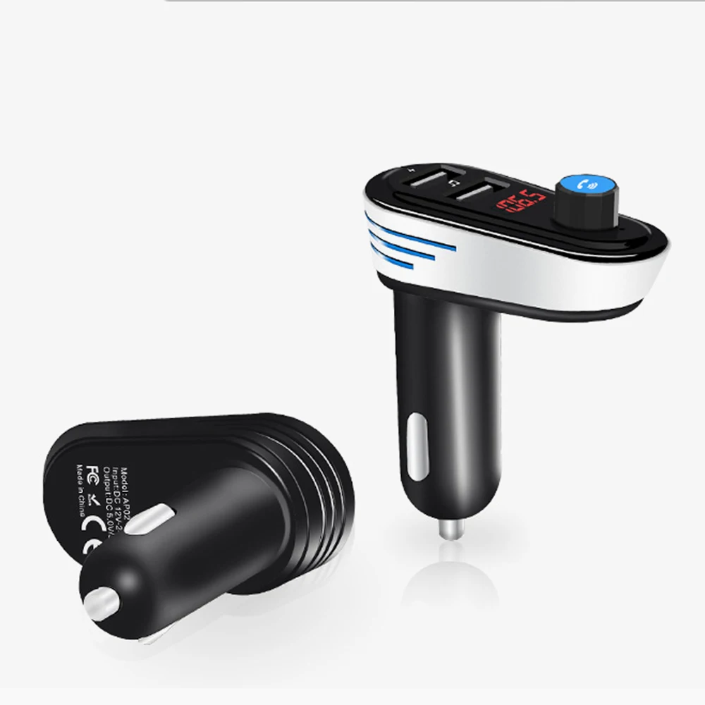 Nulaxy Bluetooth fm передатчик автомобиля USB Зарядное устройство FM модулятор аудиоплеер