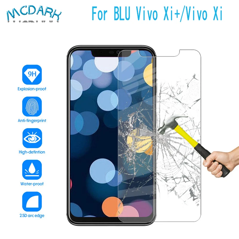 Mcdark 6 2 дюймов Сенсорная панель для BLU Vivo Xi + спереди Стекло Экран из закаленного