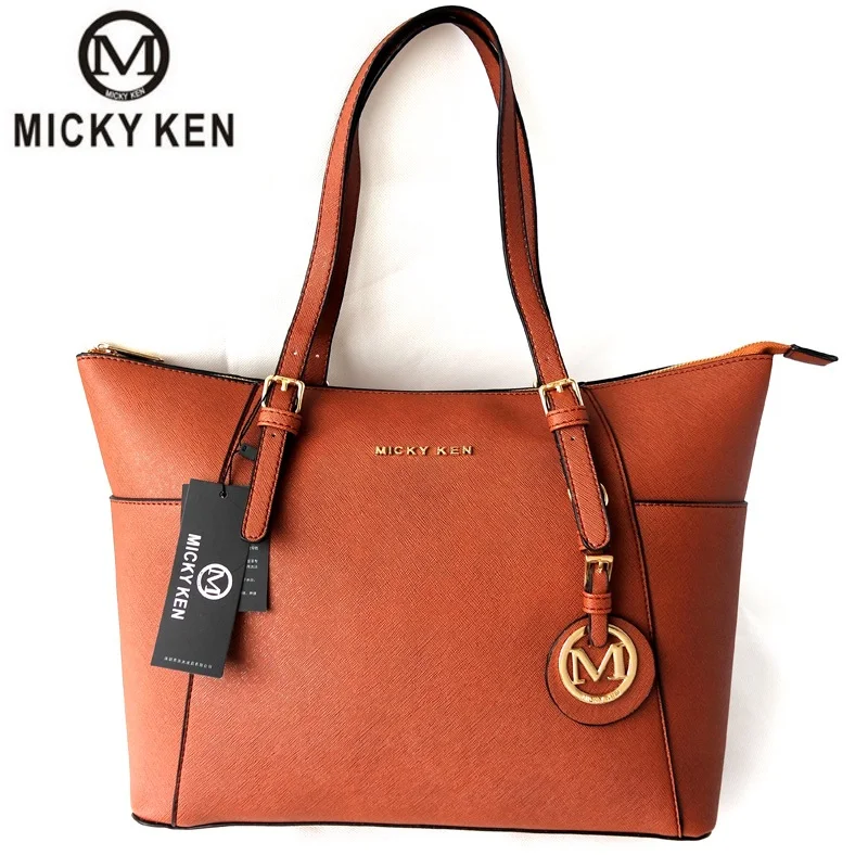 MICKY KEN bolsa feminina 2019 women handbags big pu leather high quality letter female bag designer bolsos mujer sac a main tote | Багаж и