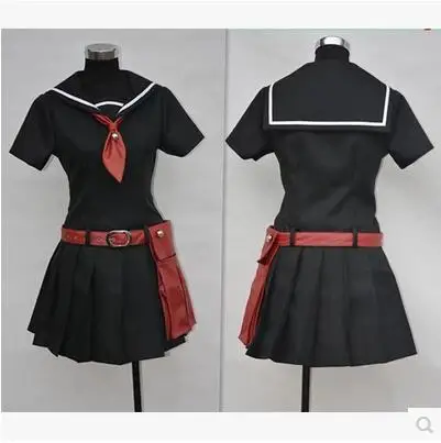 Новая аниме Akame ga KILL Cos набор Белой и Черной униформы для косплея Хэллоуина And