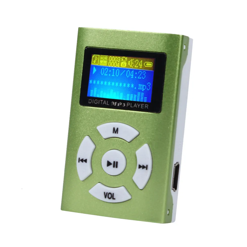 Malloom 2019 USB мини тонкий MP3 музыкальный плеер с ЖК экраном Поддержка 32 ГБ Micro TF карта