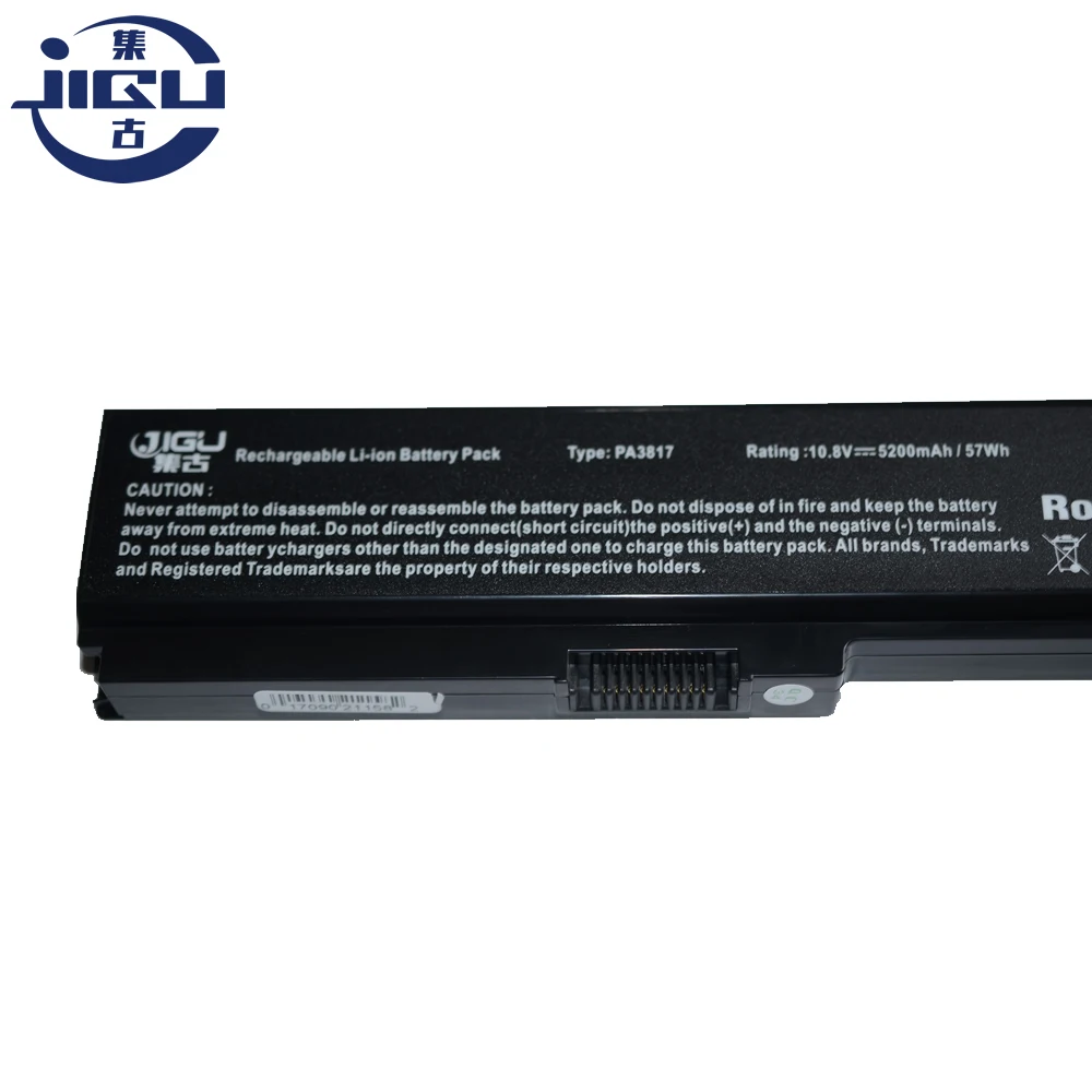 Аккумулятор JIGU для ноутбука Toshiba PA3817U-1BAS PA3817U-1BRS PA3818U-1BRS PABAS117 PABAS178 PABAS227 PABAS228 Satellite L750