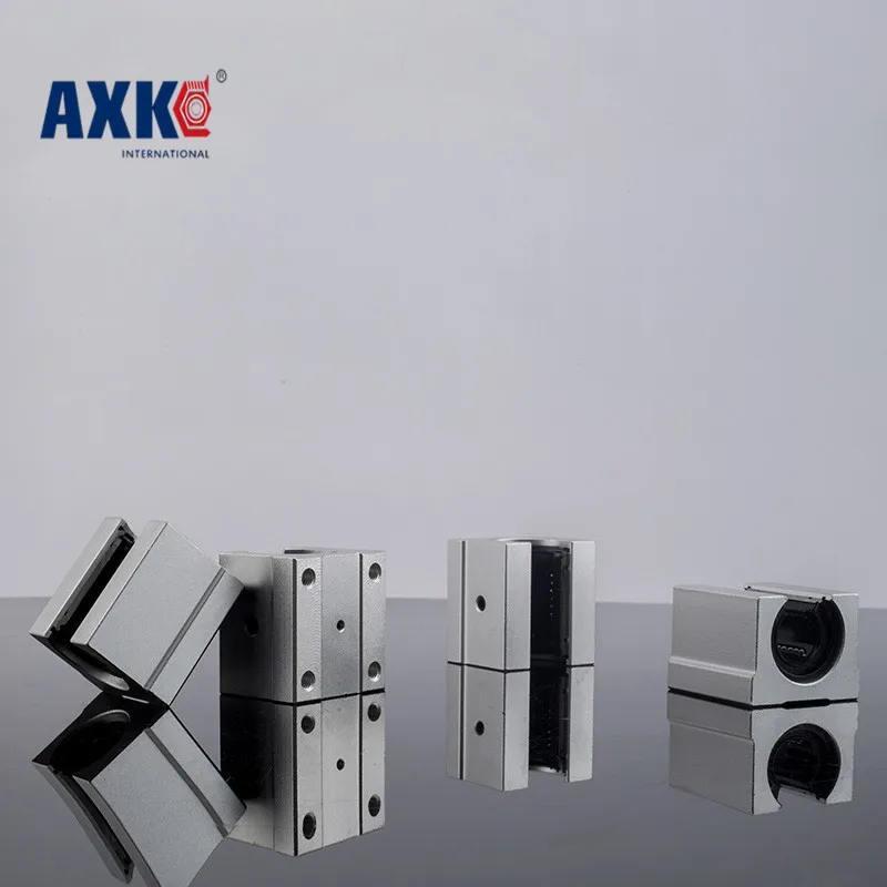 Фрезерный станок с ЧПУ Запчасти линейный рельс AXK 1 шт. Sbr10uu Алюминий блок 10 мм